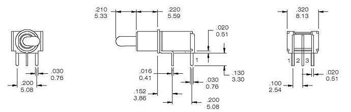 TS4-102C3钮子开关