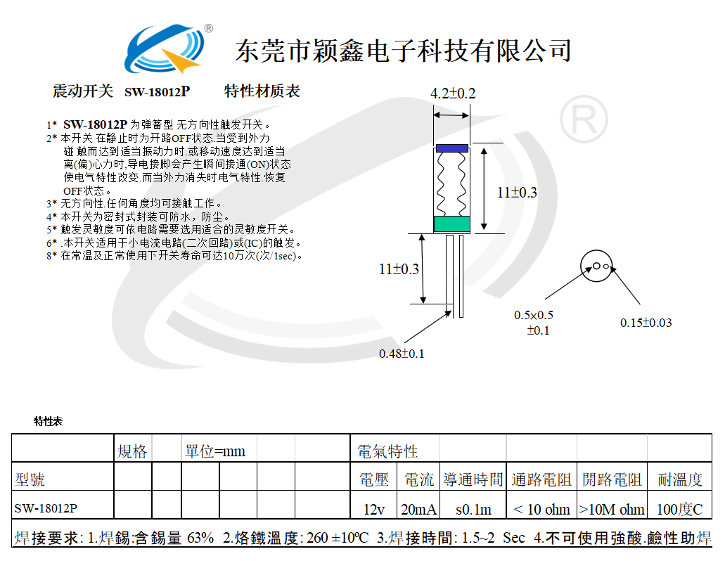 SW-18012P