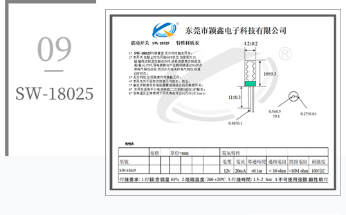 SW-180系列弹簧开关