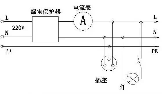 漏电保护器电路原理图