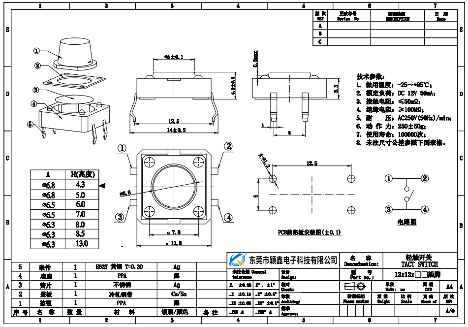 12*12
规格书